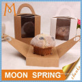 Yuyao moonspring custom plastic cupcake box with paper insert(1 to 12)